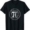 Cool Vintage Retro Pi 3.14 Math-ematics Birth-day 2022 Shirt