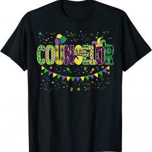 Counselor Teacher Mardi Gras Family Matching Outfit Classic Shirt