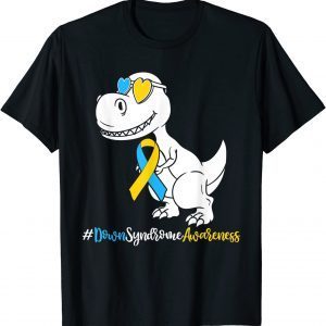 Down Syndrome T-rex Dinosaur Gift Shirt