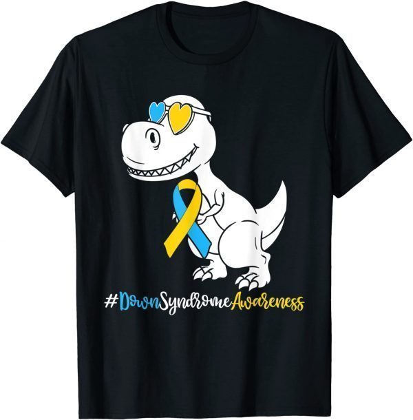 Down Syndrome T-rex Dinosaur Gift Shirt