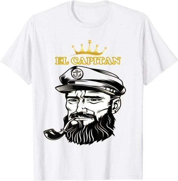 El Capitan Anchor Pontoon boat Captain Skipper Limited Shirt