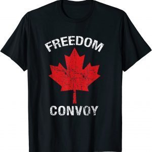 FREEDOM CONVOY 2022 CANADIAN TRUCKER RETRO VINTAGE Classic Shirt