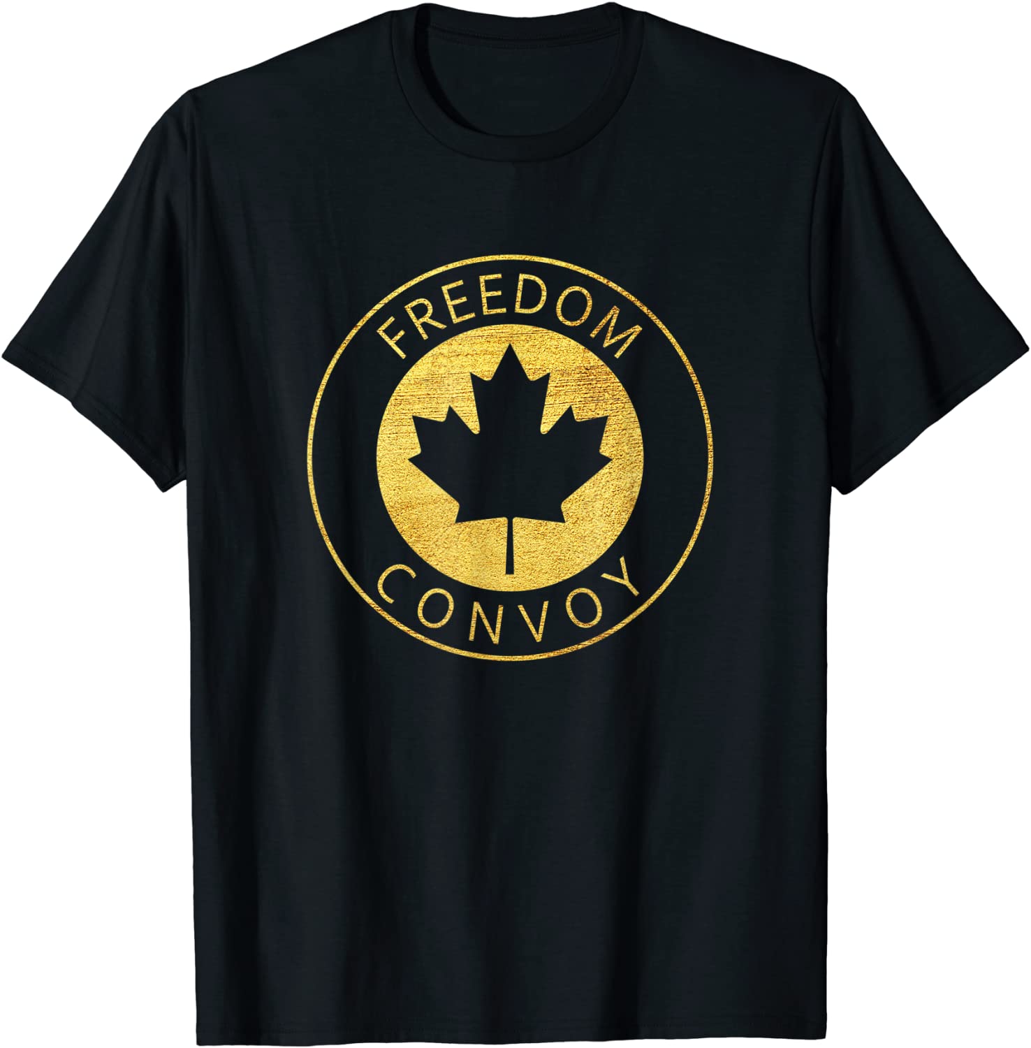 FREEDOM CONVOY 2022 CANADIAN TRUCKER TEES MAPLE LEAF VINTAGE Gift Shirt