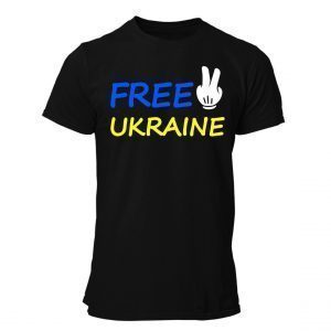 Free Ukraine Flag Stop Putin Fuck Putin T-shirt