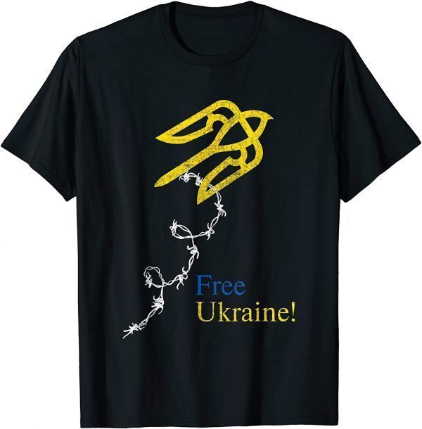 Free Ukraine I Stand With You Ukraine Love Ukraine T-Shirt