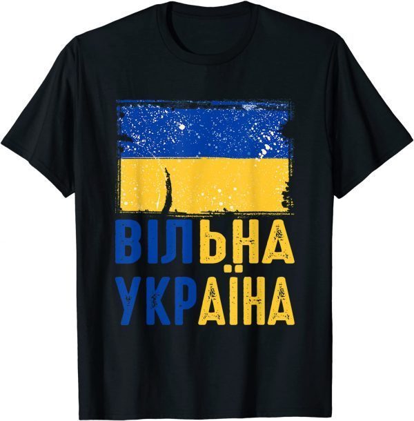 Free Ukraine Stand With Ukraine Pray For Ukraine LOVE 2022 Shirt