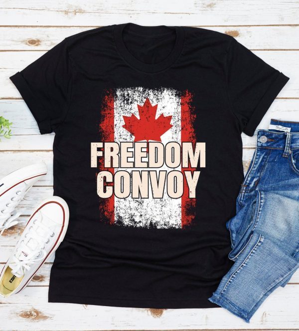 Freedom Convoy 2022 , Canadian Flag Shirt