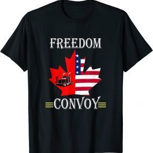 Freedom Convoy 2022 Canadian Trucker Maple Leaf Limited Shirt