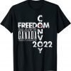 Freedom Convoy 2022 Make Canada Great Again Support Truckers Classic Shirt