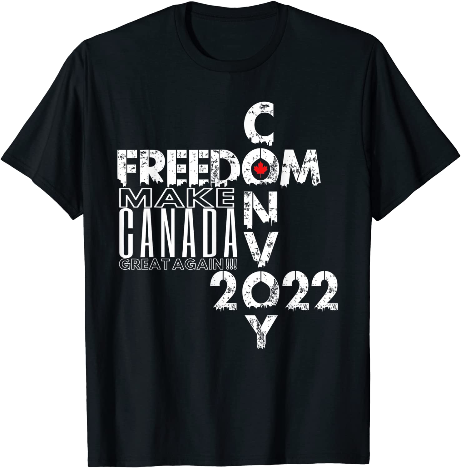 Freedom Convoy 2022 Make Canada Great Again Support Truckers Classic Shirt