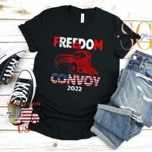 Freedom Convoy 2022 Support Canadian Truckers Mandate Truck Shirt