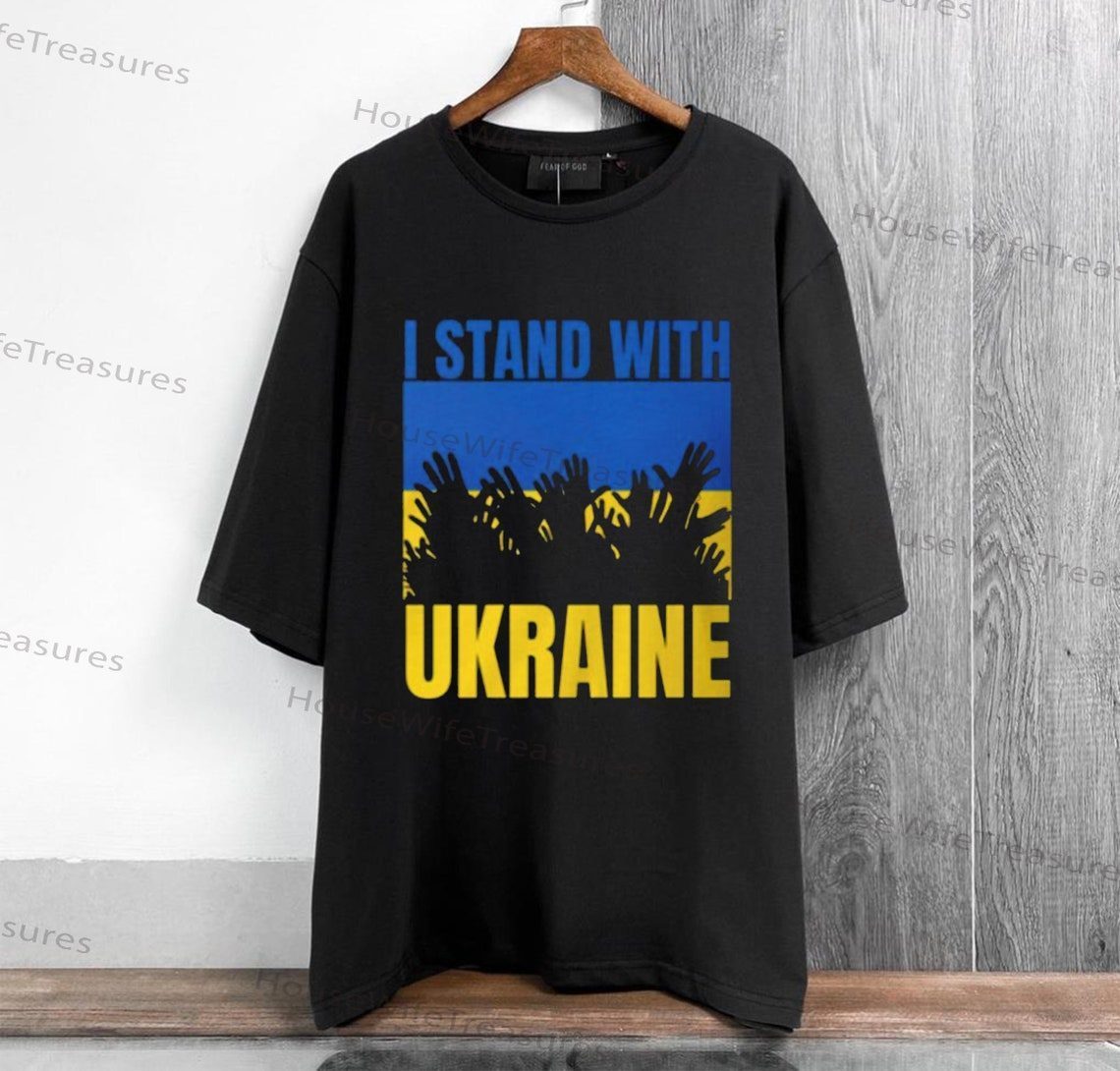 Fuck Putin Stop Ukraine Wars I Stand With Ukraine Flag 2022 Shirt