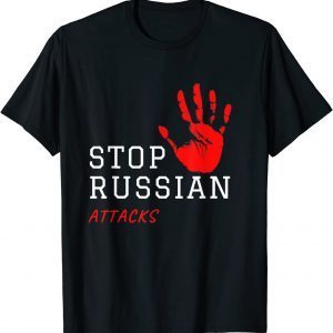 Fuck Putin Vladimir Stop Russian Attacks T-Shirt