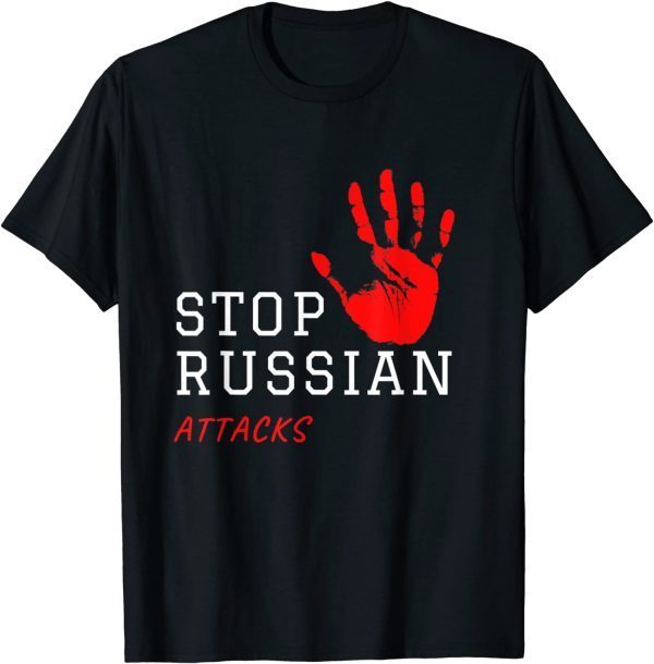 Fuck Putin Vladimir Stop Russian Attacks T-Shirt