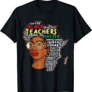 Girls Africa Map Teachers Black History Month Teachers Classic Shirt