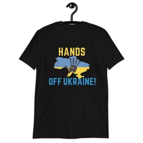 Hands Off Ukraine Pray For Ukraine Ukrainian Flag 2022 shirt