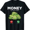 Hustle Hundred Dollar Bill Money Calling 100 Bills Limited Shirt