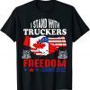 I Stand With Truckers Freedom Convoy 2022, Freedom Convoy T-Shirt