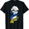 Stop Putin I Stand With Ukraine Flag Power Ribbon Support Ukraine Shirt
