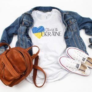 I Stand With Ukraine I Support Ukraine Love Ukraine Shirt