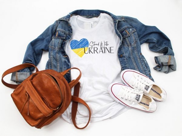 I Stand With Ukraine I Support Ukraine Love Ukraine Shirt