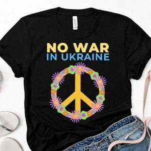 I Stand With Ukraine Peace No War Ukraine Classic Shirt