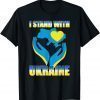 I Stand With Ukraine Ukrainian Flag Map and Heart 2022 ShirtI Stand With Ukraine Ukrainian Flag Map and Heart 2022 Shirt