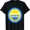 I Stand With Ukraine Ukrainian Flag Support Save Ukraine T-Shirt