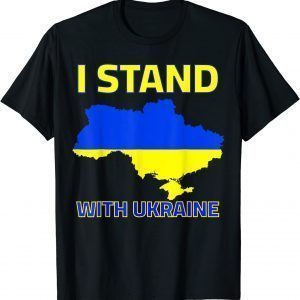 I Stand With Ukraine ukraine war Slava Ukraini Essential Love Ukraine Shirt