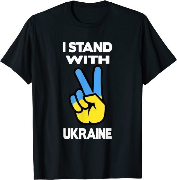 I Stand with Ukraine Gift Shirt