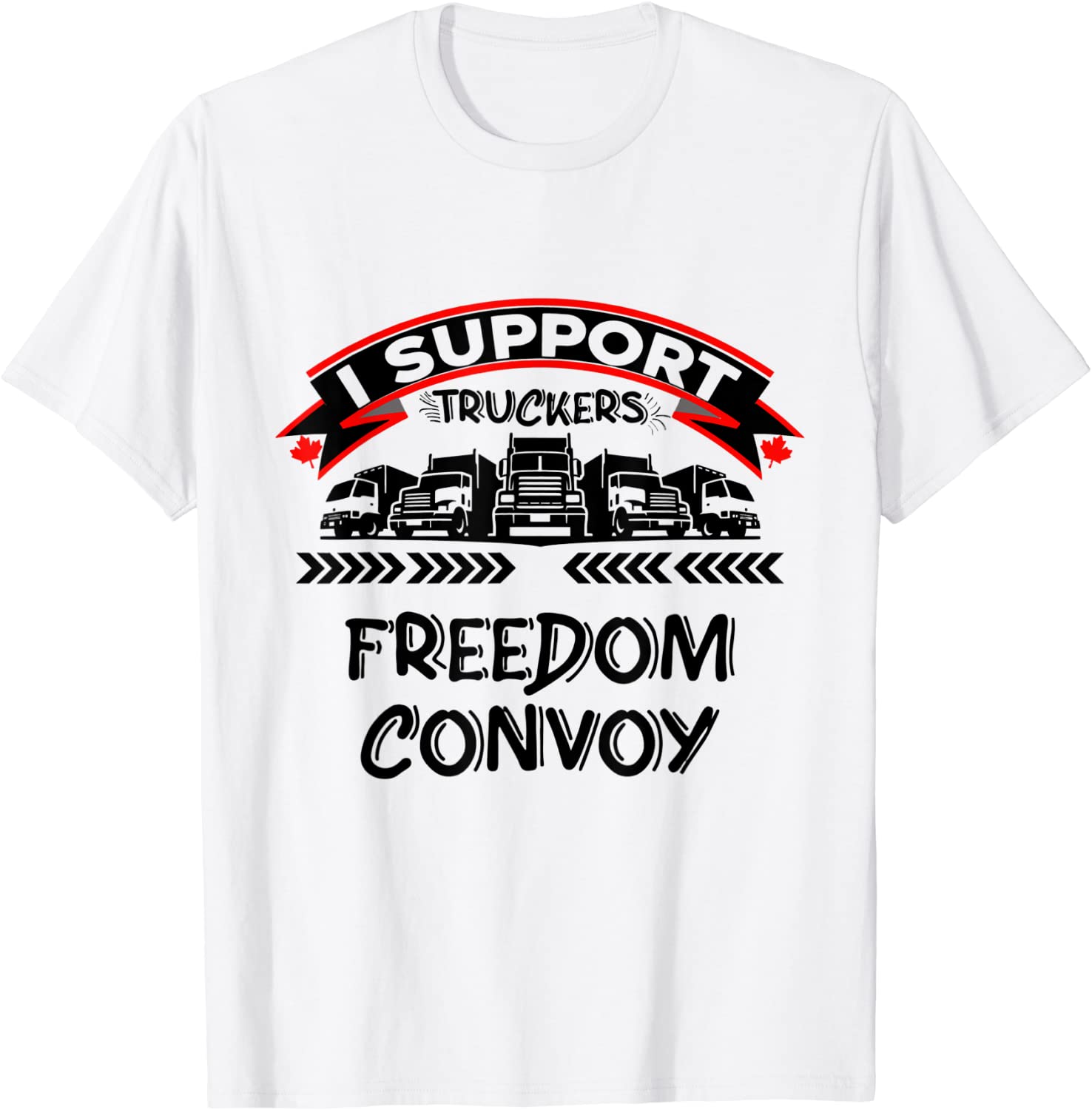 I Support Canadian Truckers Rally For Freedom Convoy 2022 Classic Shirt