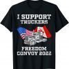 I Support Truckers Freedom Convoy 2022 USA and Canada Classic Shirt