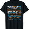 I Will Read Books On A Boat & Everywhere Reading 2022 Shirt