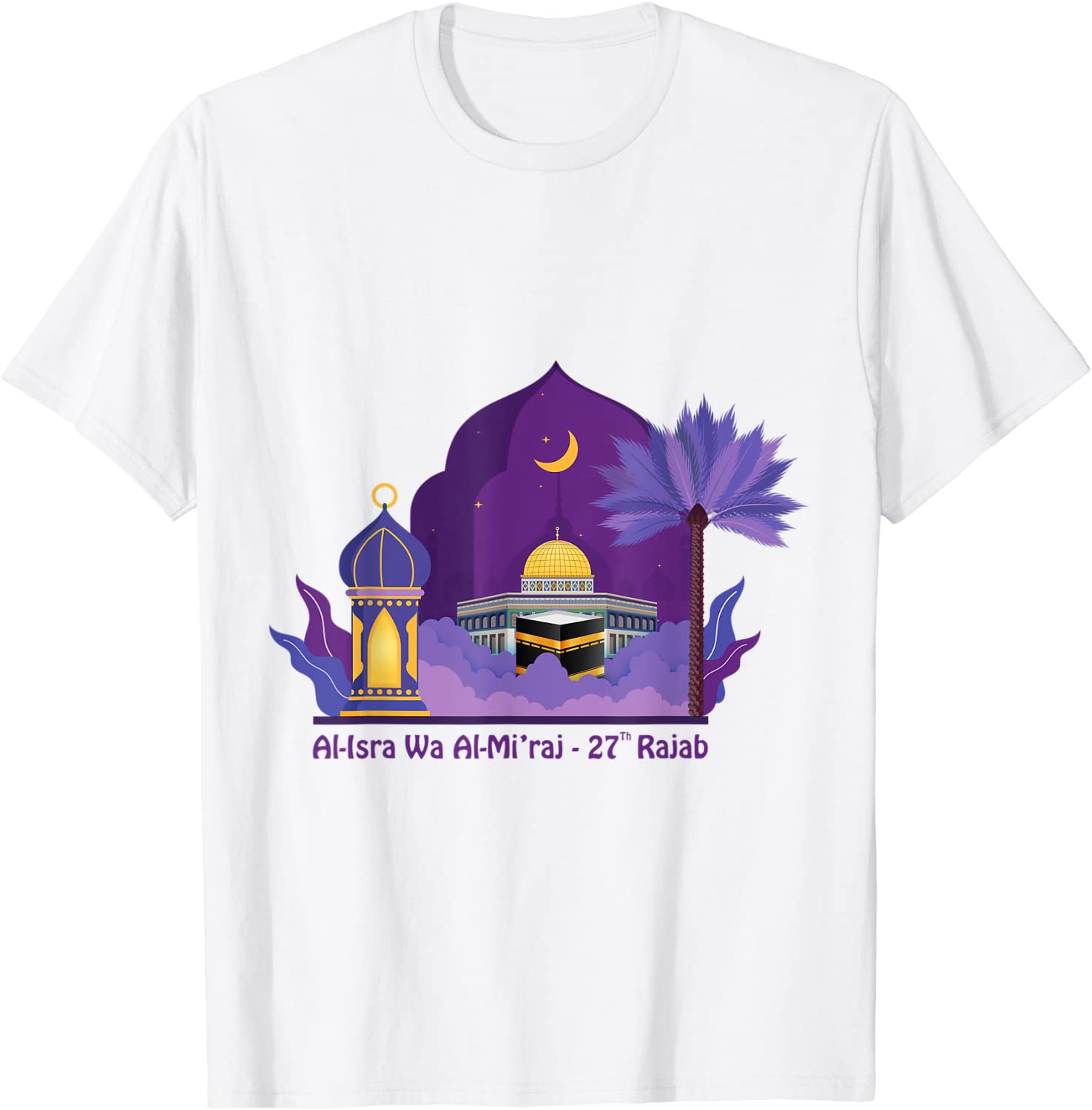 Islamic Top Al-Isra Wa Al-Mi'raj Blouse Unisex Shirt
