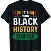 It's The Black History For Me African Black History Month 2022 Shirt