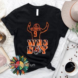 Joe Burrow Who Dey Bengals Super Bowl Football , Bengals Cincinnati 2022 shirt