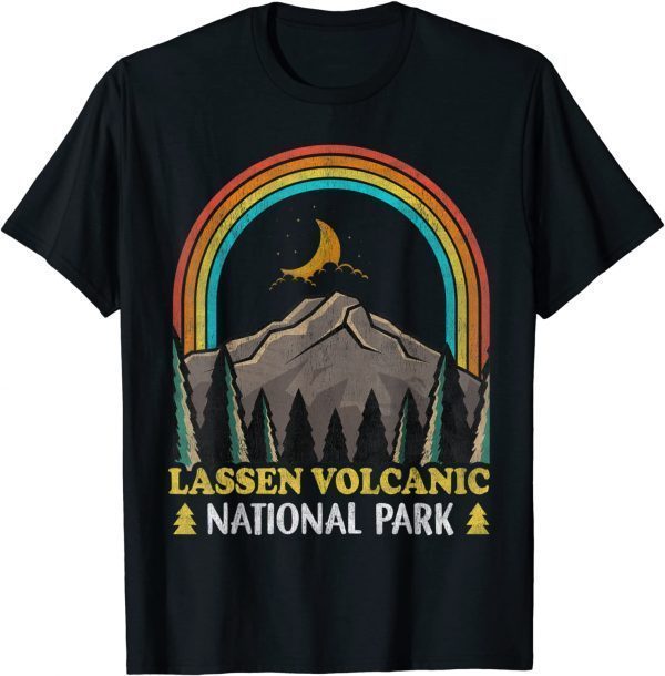 Lassen Volcanic National Park Vintage 70s 80s Camping Classic Shirt