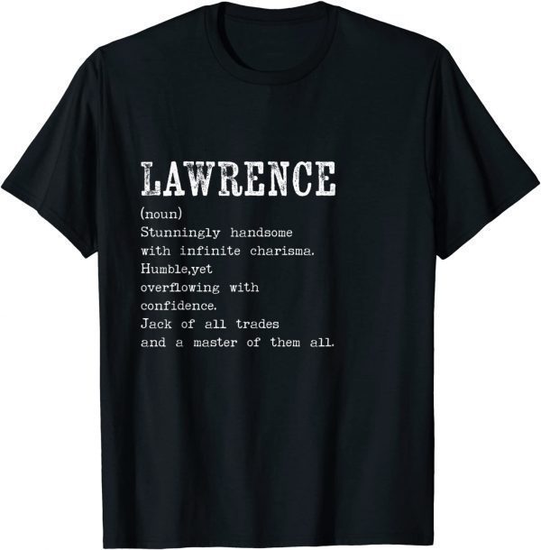 Lawrence Name Classic Shirt