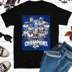 LA Rams 2022 Super Bowl Champs Shirt