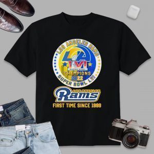 LA Rams 2022 Super Bowl LVI Champs First Time Since 1999 Shirt