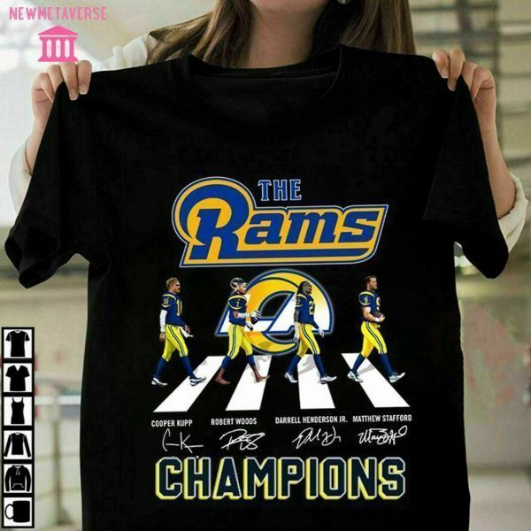 Los Angeles Rams NFC West Champs Super Bowl LVI Shirt