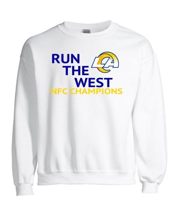 LA Rams Run The West 2022 NFC West Division Champions Sweater