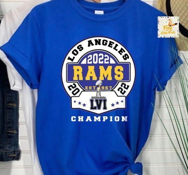 LA Rams Super Bowl Champions Shirt