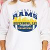 LA Rams Champs Super bowl LVI Sweater