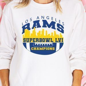 LA Rams Champs Super bowl LVI Sweater