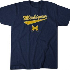 Michigan Hockey Script 2022 Shirt