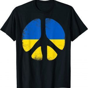 Peace in Ukraine Stand with Ukraine Support for Ukraine Classic Shirt