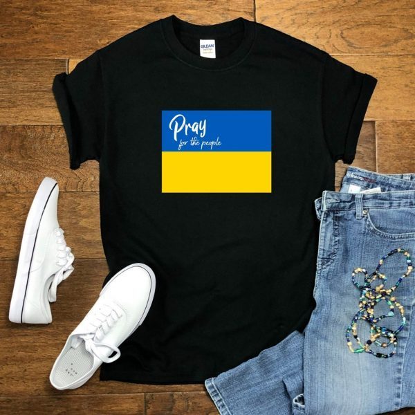 Stop War Pray for the People of Ukraine Support T-shirt