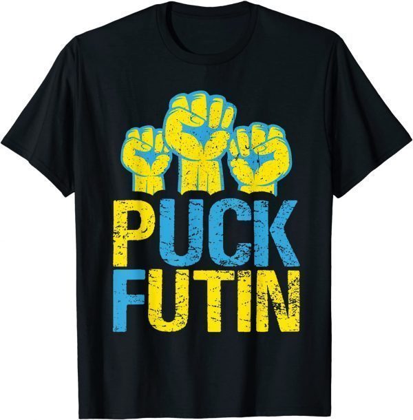 Puck Futin I Stand With Ukraine Ukrainian Classic Shirt