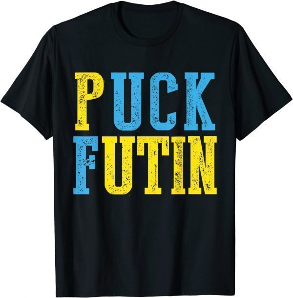 Puck Futin Meme I Stand With Ukraine Ukrainian Lover support Classic Shirt